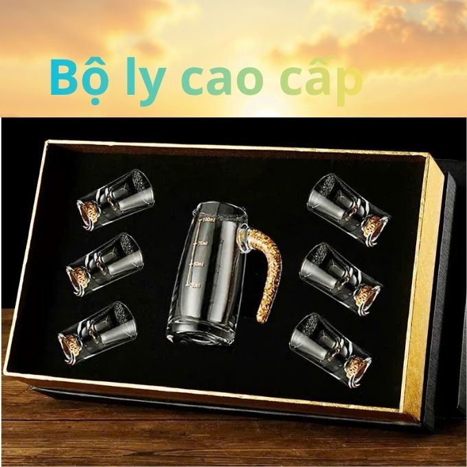 Bộ ly rượu cao cấp 