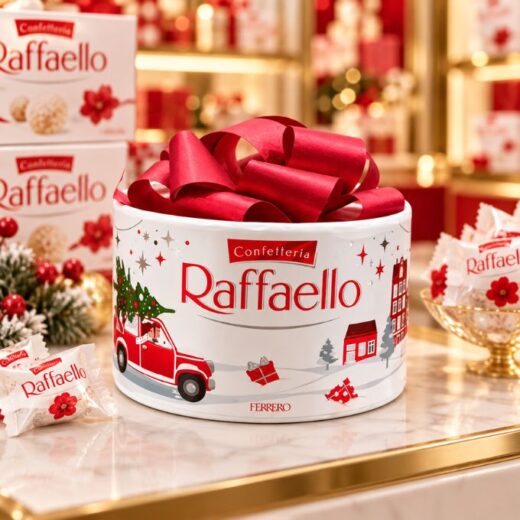 Kẹo Raffaello nơ Nga