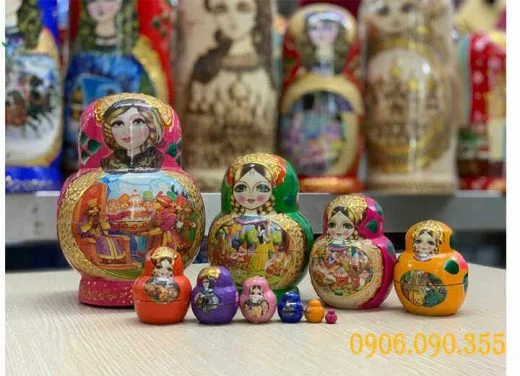 Búp bê Matryoshka bộ 10