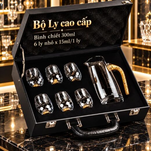 Bộ ly rượu cao cấp